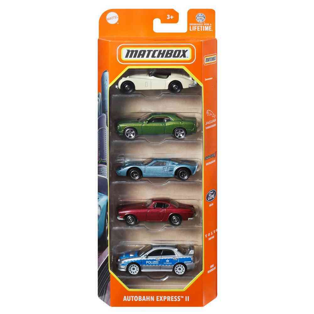Matchbox Autobahn Express ll 5 Pack.