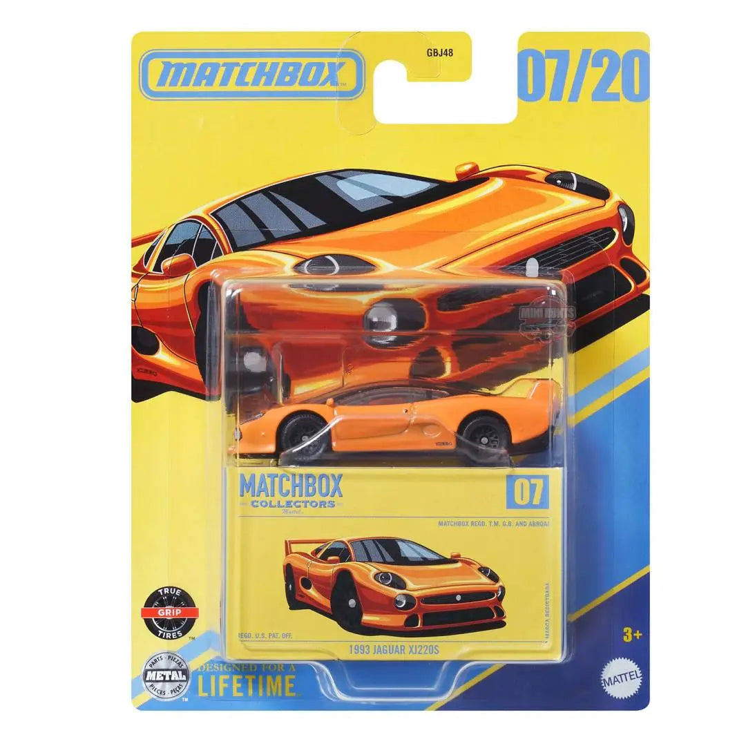 Matchbox Collectors 1993 Jaguar XJ220S.