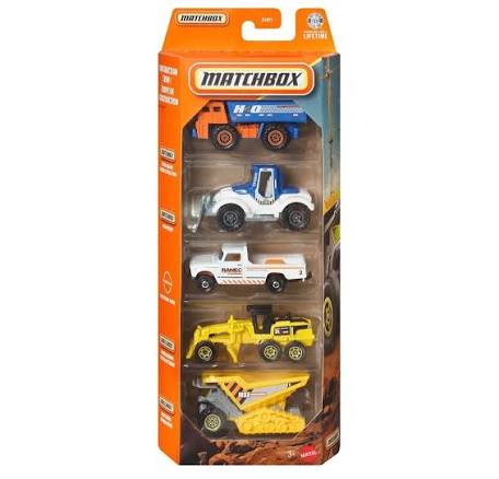 Matchbox Équipe de Construction VI 5 Pack.