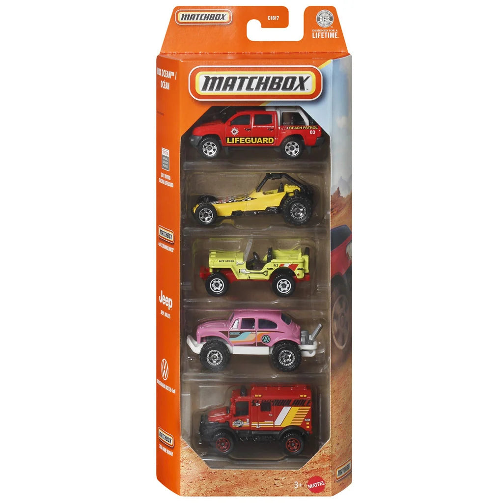 Matchbox MBX Ocean 5 Pack.