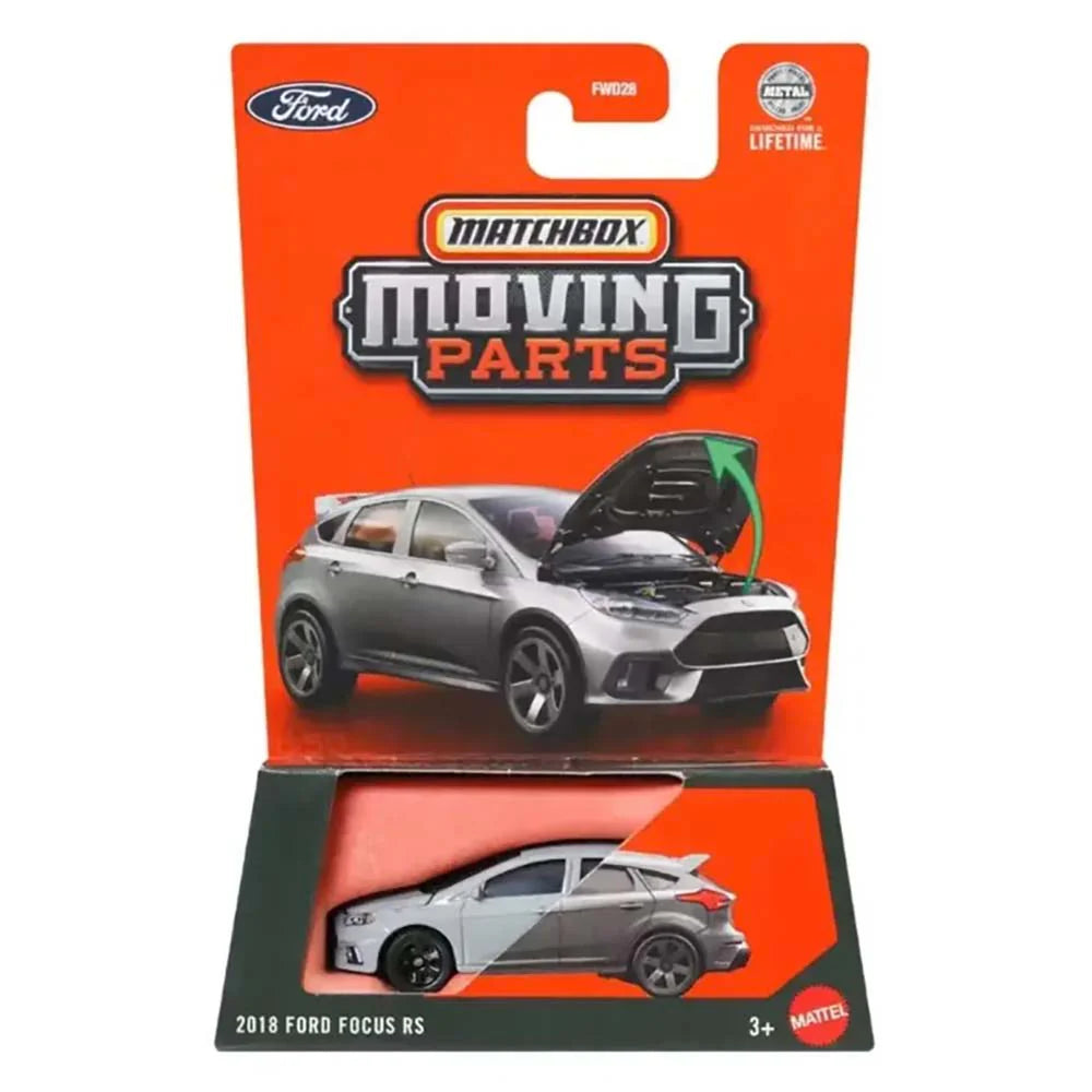 Matchbox Moving Parts 2018 Ford Focus RS.