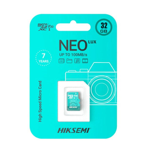 Memoria Micro SD Hiksemi NEO LUX 32GB.