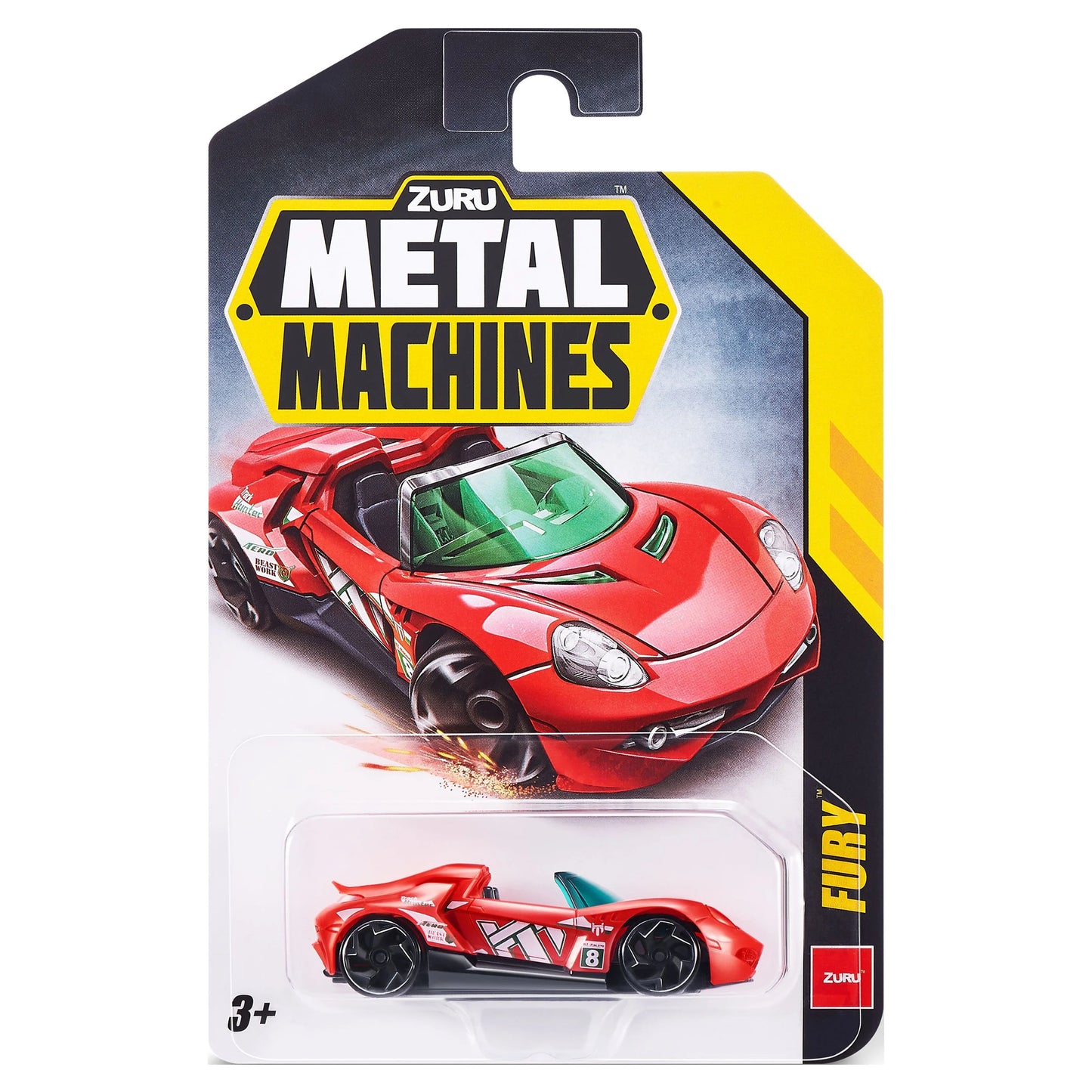 Metal Machines Fury Rojo.