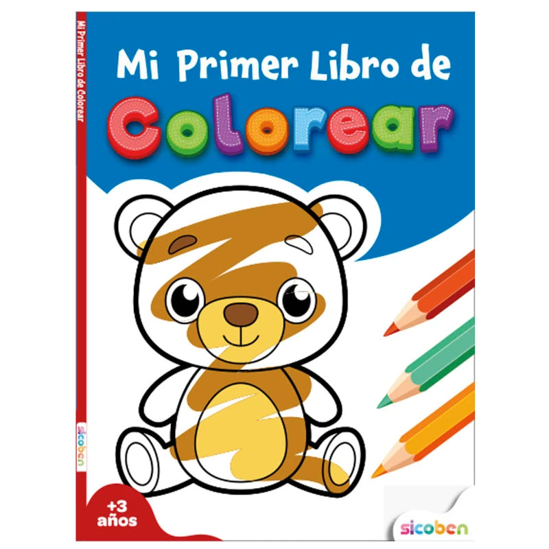 Mi Primer Libro para Colorear Sicoben.