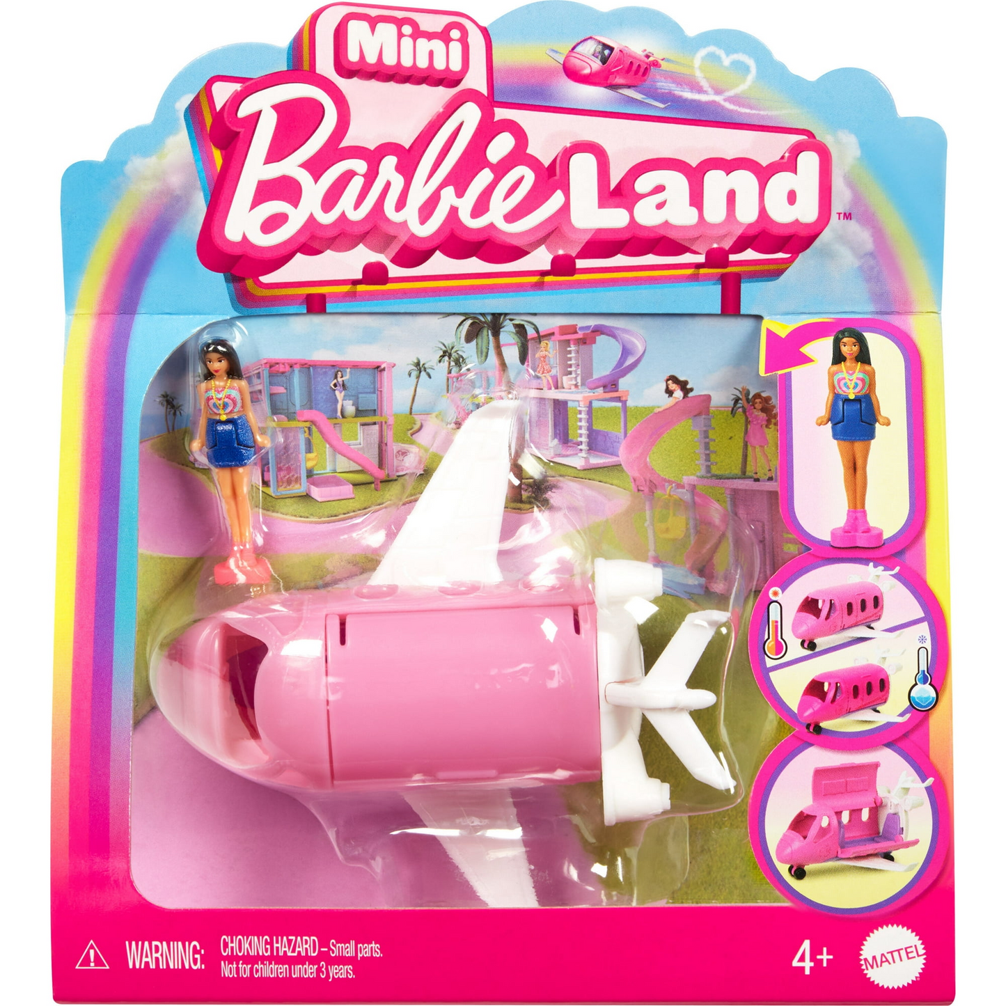 Mini BarbieLand Avión Mattel.