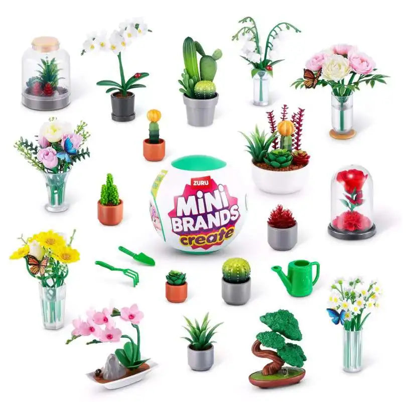 Mini Brands Create Garden.