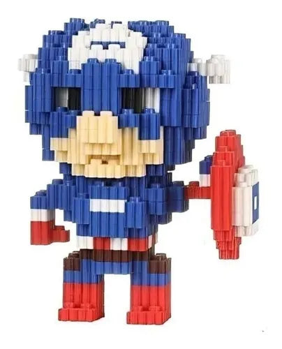 Mini Lego Capitán América Magic Block.