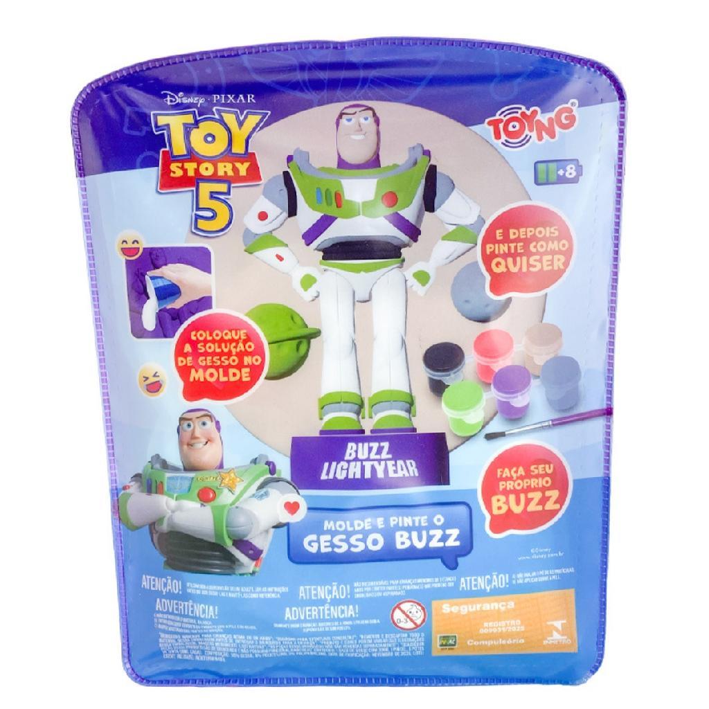 Moldea y Pinta Figura Disney Toy Story 5 Buzz Lightyear.