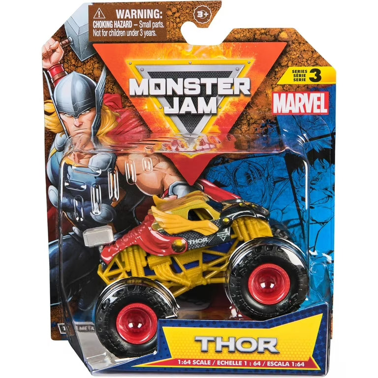 Monster Jam Marvel Thor.