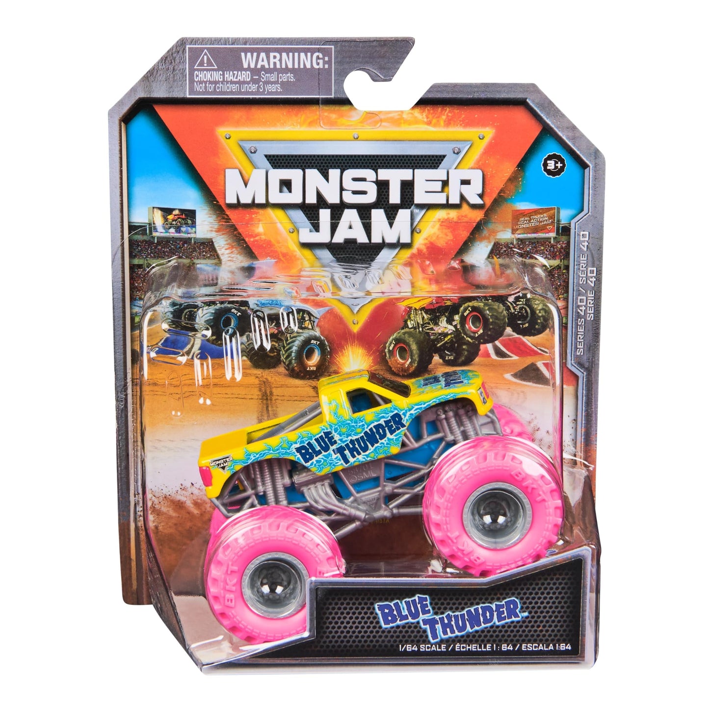 Monster Jam Blue Thunder.