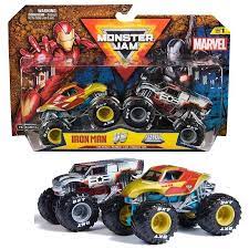 Monster Jam Marvel Iron Man Vs War Machine.