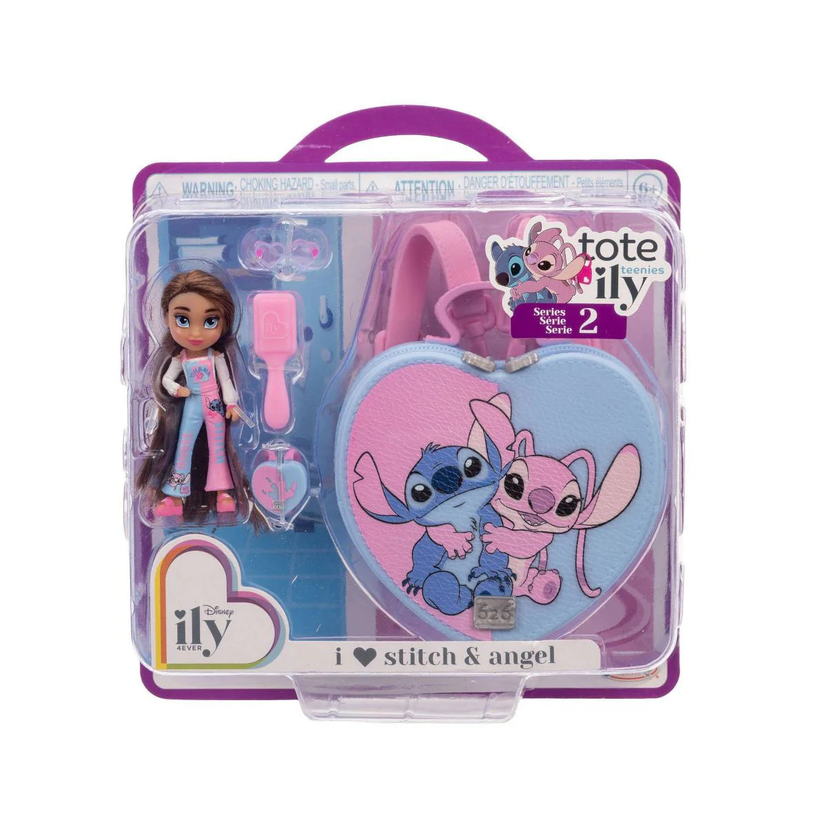 Muñeca Disney Ily 4Ever Stitch y Angel.