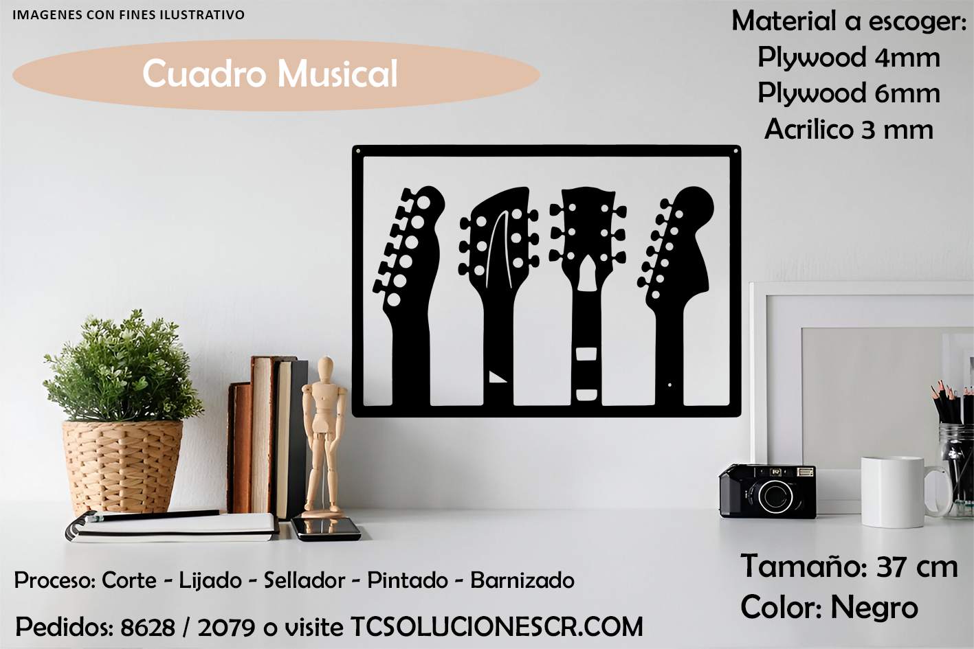 Cuadro Musical 2 Guitarra