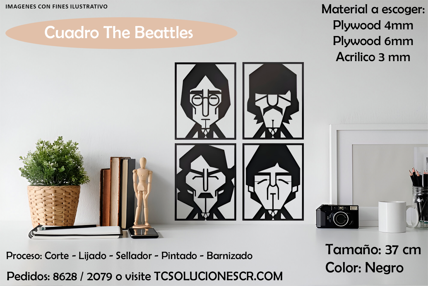Cuadro Musical The Beatles 2