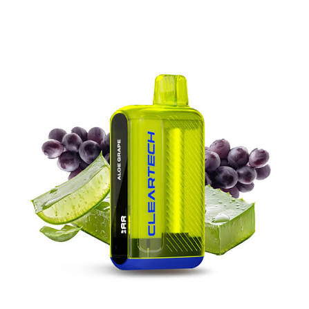 Nasty ClearTech Aloe Grape 25000 puffs.