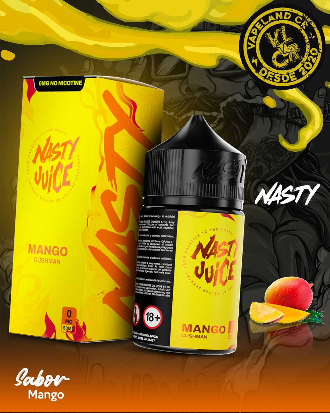 Nasty Mango Cushman 3mg y 6mg.