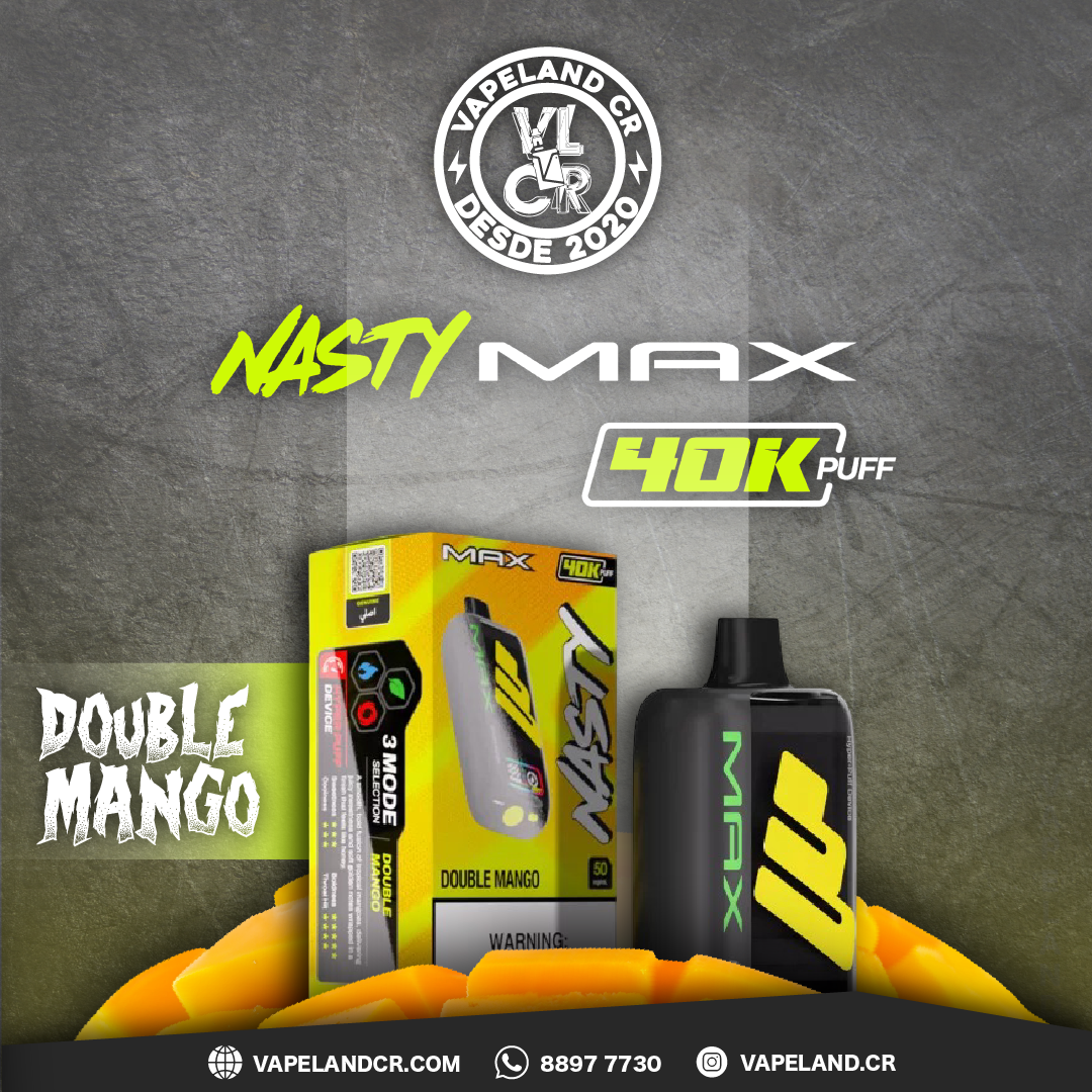 Nasty Max Double Mango 40000 puffs.