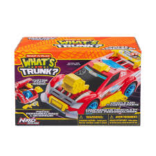 Nikko Toys Carro Armable Rojo What's In The Trunk?.