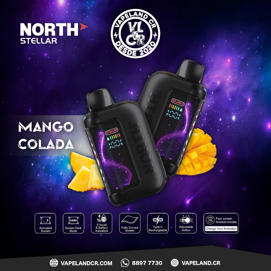 North Stellar Mango Colada 40000 puffs.