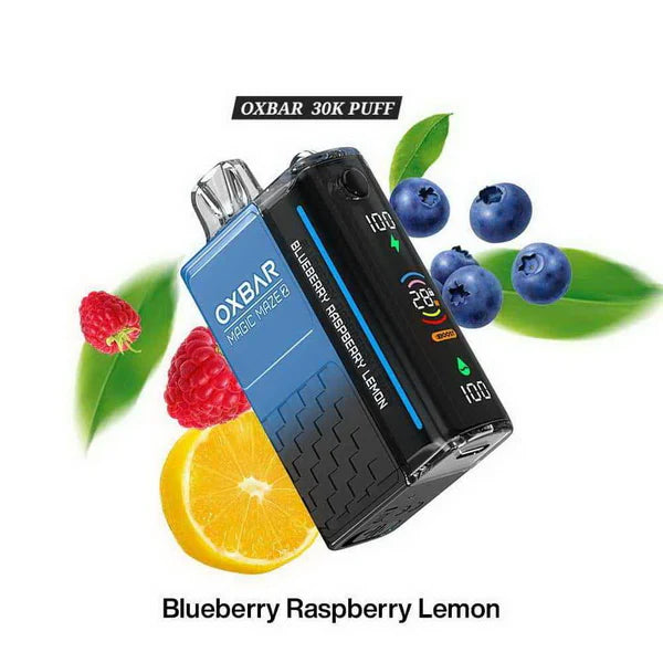 OXBAR Blueberry Raspberry Lemon 30000 puffs.
