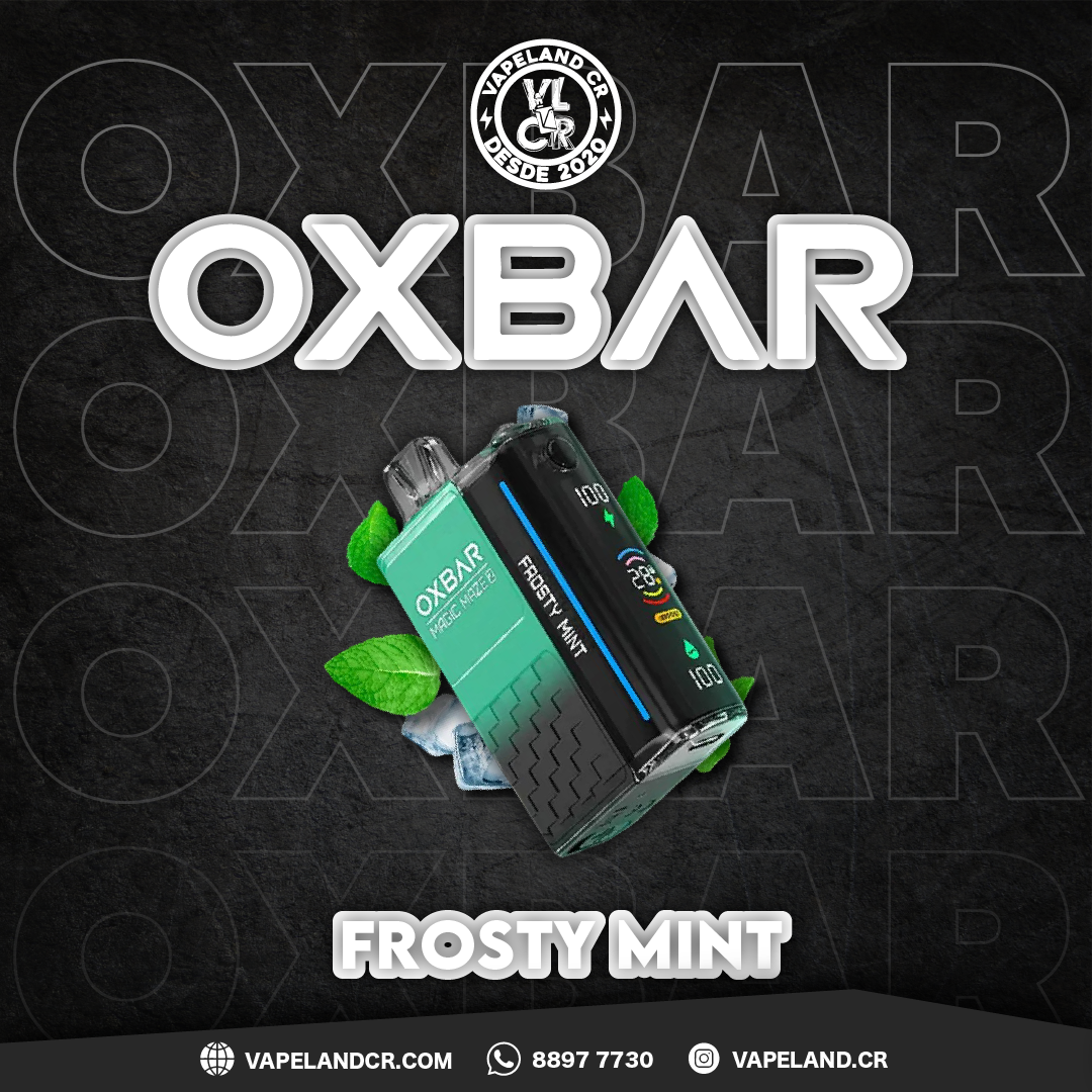 OXBAR Frosty Mint 30000 puffs.