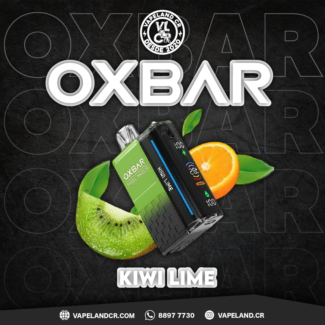 OXBAR Kiwi Lime 30000 puffs.