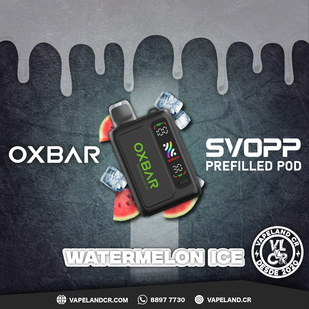 OXBAR SVOPP Watermelon Ice 25000 puffs.