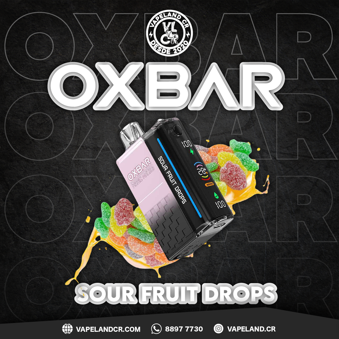 OXBAR Sour Fruit Drops 30000 puffs.