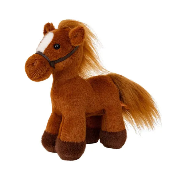Peluche Caballo Café.