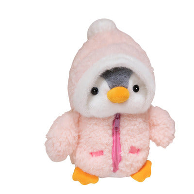 Peluche Pinguinio Sueta Rosada.