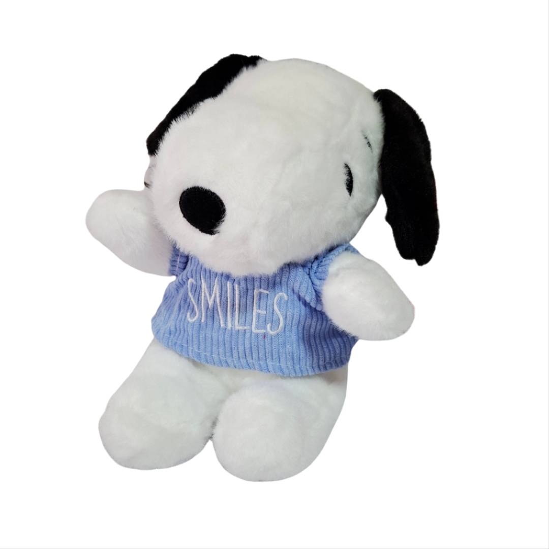 Peluche Snoopy con Camisa Azul 25cm.