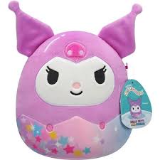 Peluche Squishmallows 8¨ Hello Kitty Kuromi.