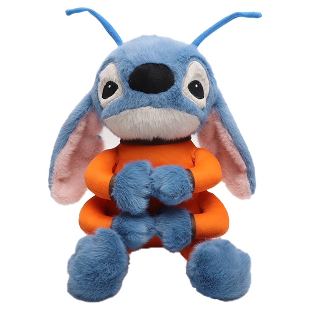 Peluche Stitch Traje Naranja.