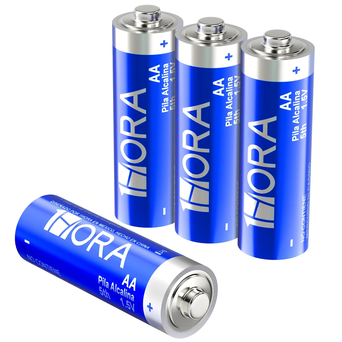 Pilas Alcalinas AA 1Hora.