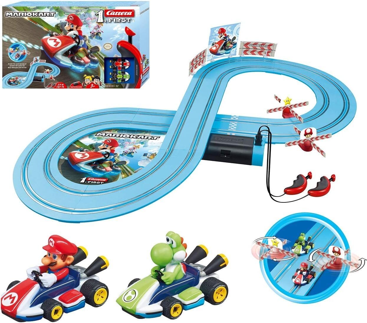 Pista Mario Kart Carrera 1.First Official Nintendo Licensed Product.