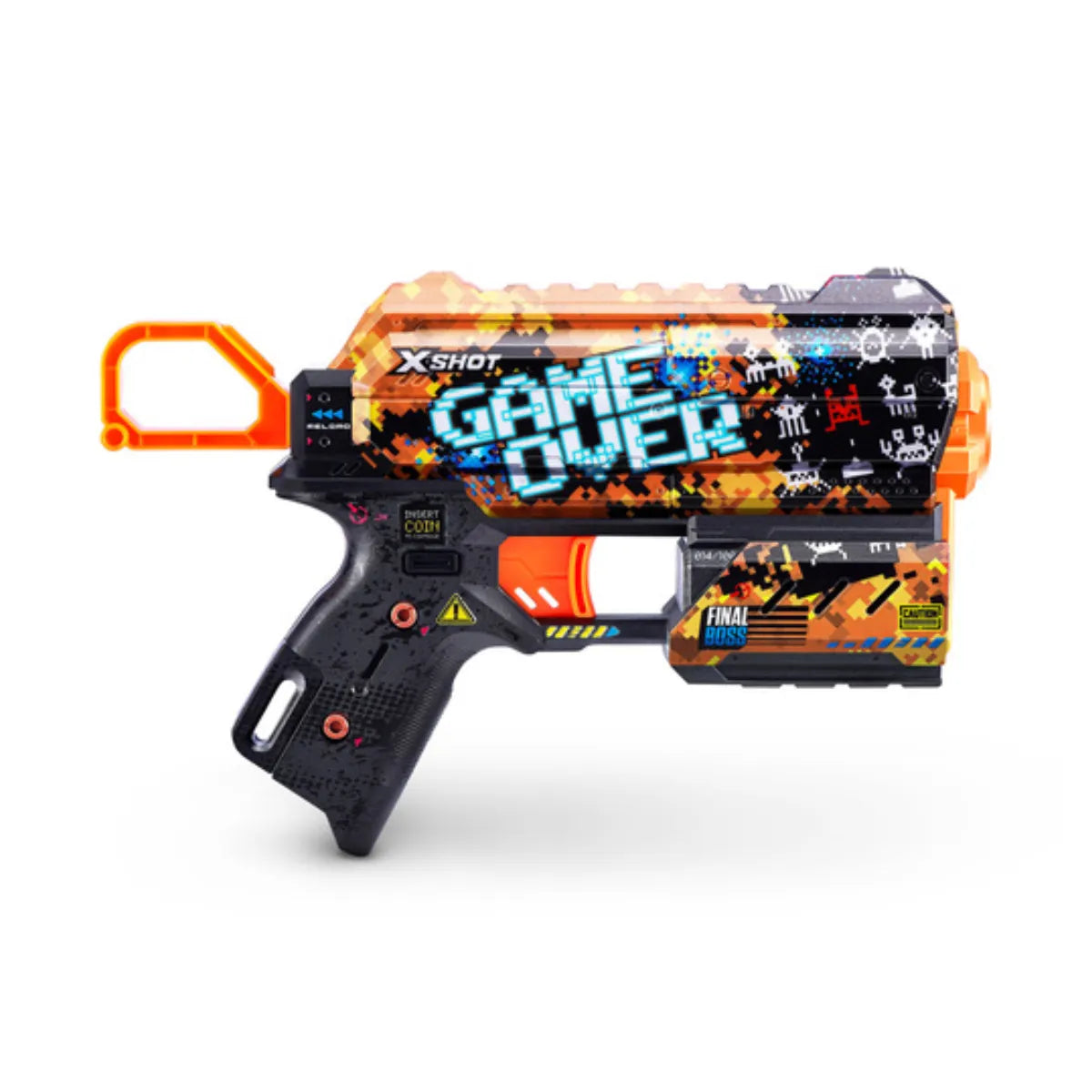 Pistola Zuru XSHOT Skins Flux Game Over.