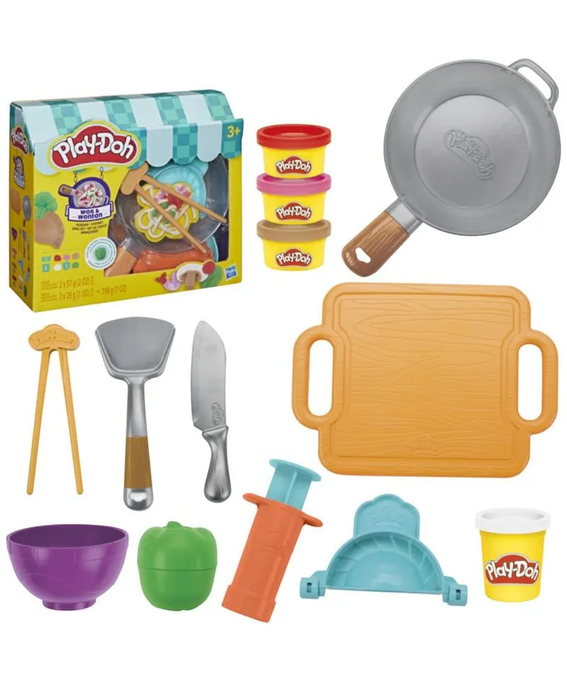 Play-Doh Set de Juego Wok y Wantán.