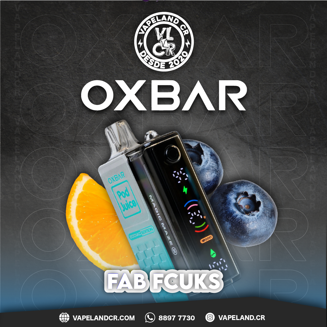 Pod Juice OXBAR Fab Fcuks 30000 puffs.
