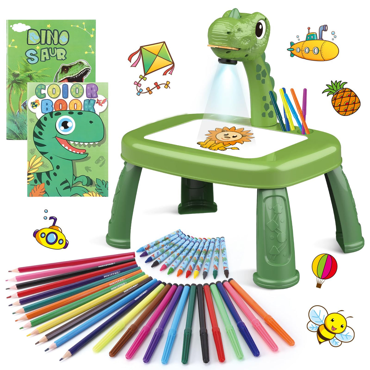 Proyector para Pintar de Dinosaurio.