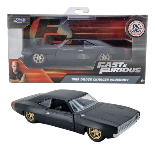 Rápidos y Furiosos Jada 1968 Dodge Charger Widebody 1:32.
