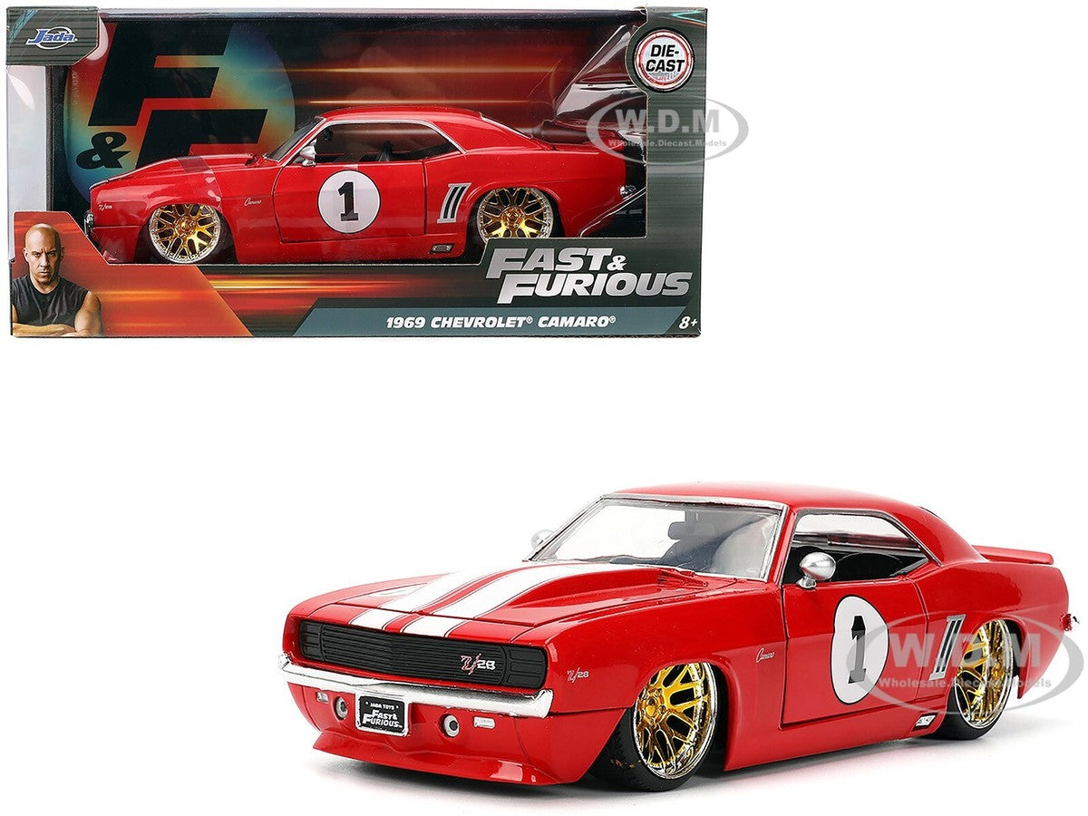 Rápidos y Furiosos Jada 1969 Chevrolet Camaro 1:24.