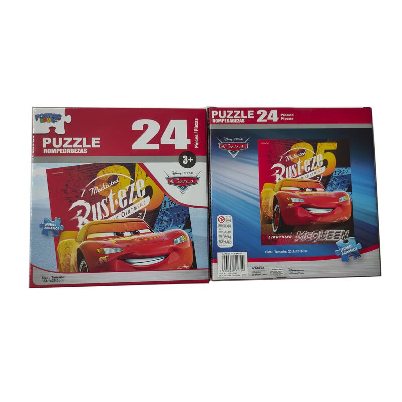 Rompecabezas 24 Pzs Cars Foster Games.