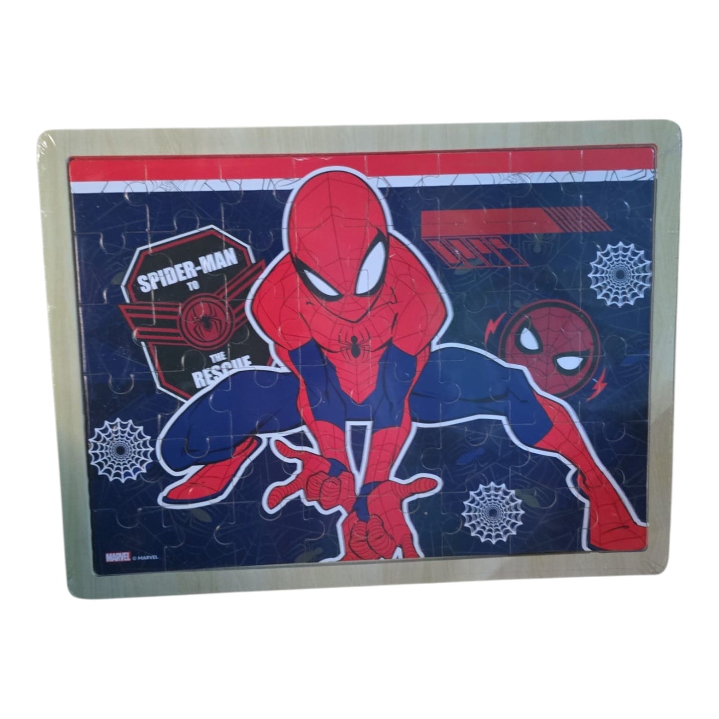 Rompecabezas de Madera Spider-Man Carnival Toys.