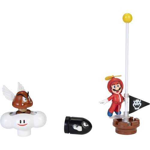 Set Diorama Nube Super Mario Jakks.