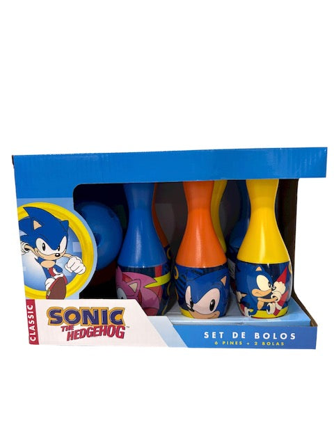 Set de Bolos Marvel Sonic The Hedgehog Carnival Toys.