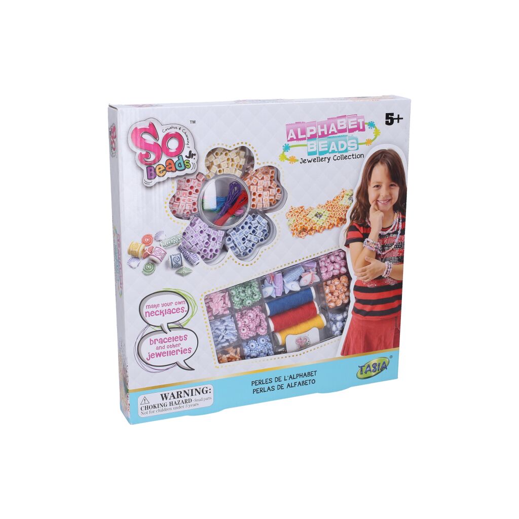 Set de Perlas de Alfabeto So Beads Jr.