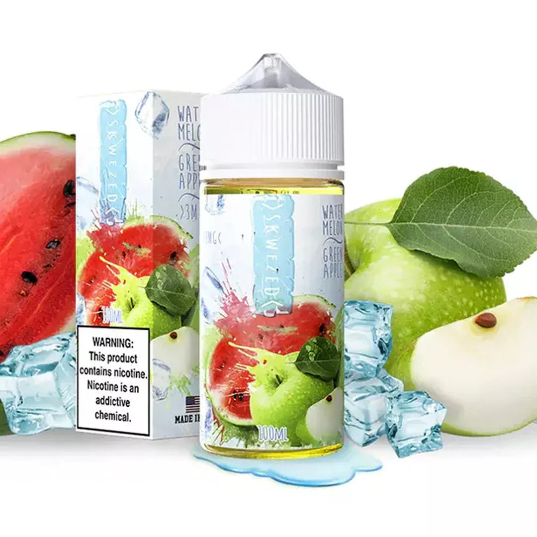 Skwezed Watermelon Green Apple Ice 3mg y 6mg.