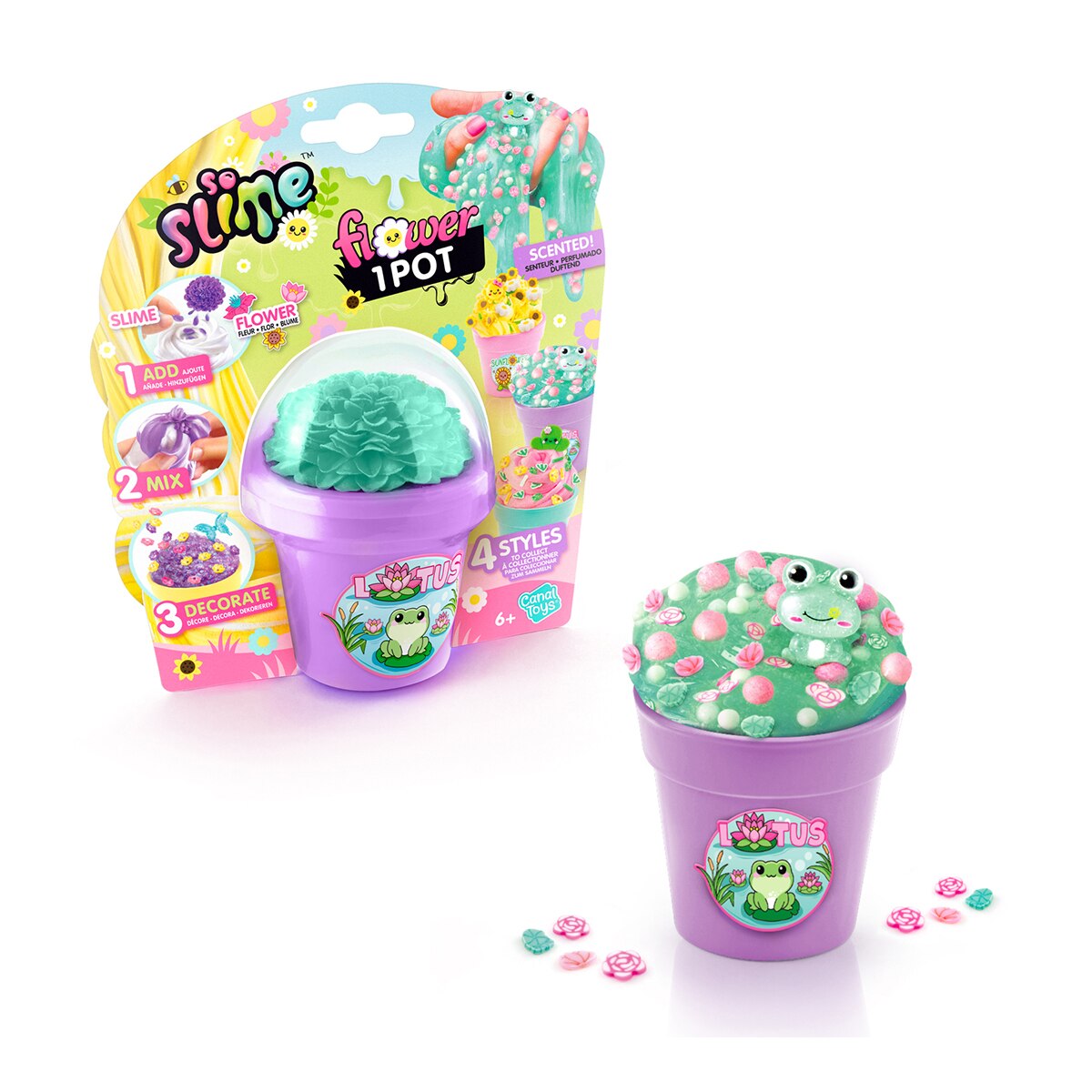 Slime Flower 1 Pot Morado.