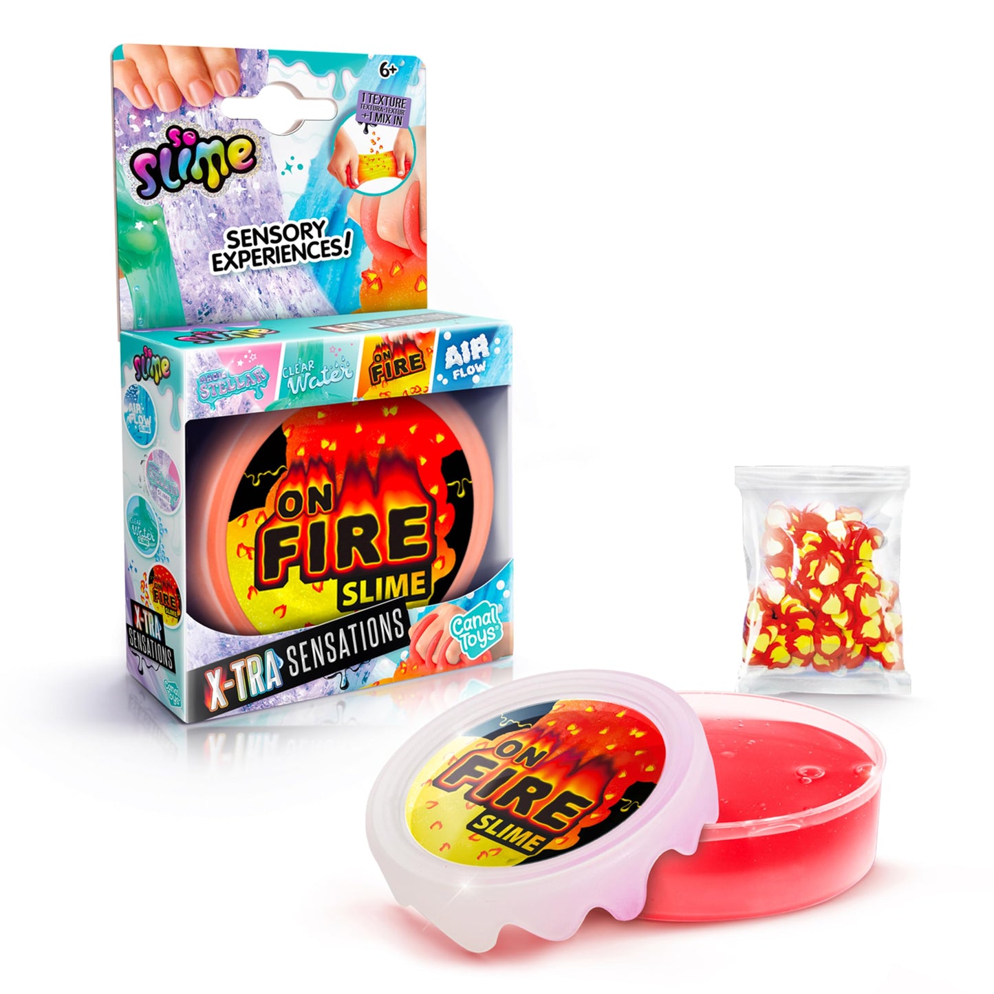 Slime X-TRA Sensations On Fire Canal Toys.