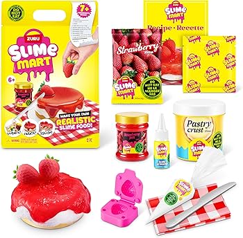 Slime Zuru Bolsa de Compras Tarta de Queso con Fresa.